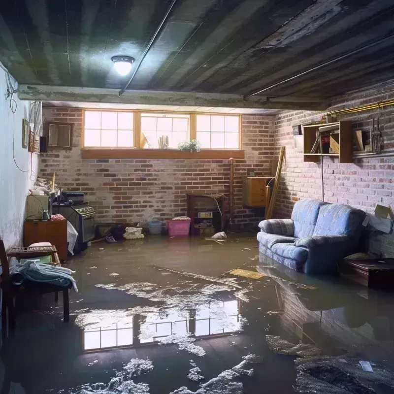 Flooded Basement Cleanup in Bridgewater, MA